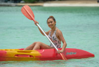 MODEL: Lynsie | Food Attendant | LOCATION: West Lagoon