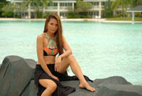 MODEL: Ruffa | Room Attendant | LOCATION: Fishing Pond