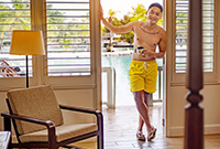 MODEL: Giovani | Bell Service Staff | LOCATION: Water's Edge Room